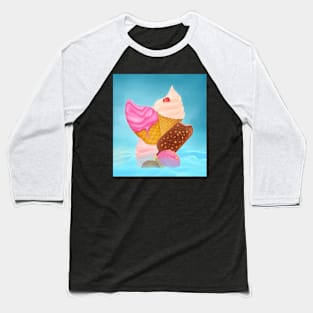 ice crem Baseball T-Shirt